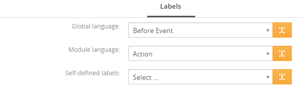 PDF Maker Labels tab