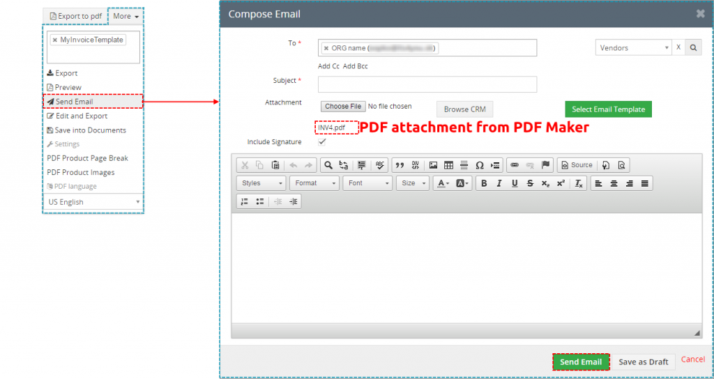 Send Email with PDF – Compose E-Mail