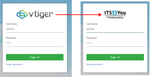 How to change Company logo in vtiger 7 login page