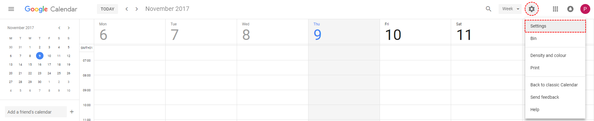 How to create new Google Calendar step 2 - Google Calendar Vtiger 7 Sync 