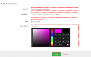 Create new Color - ListView Colors 4 You Vtiger 7