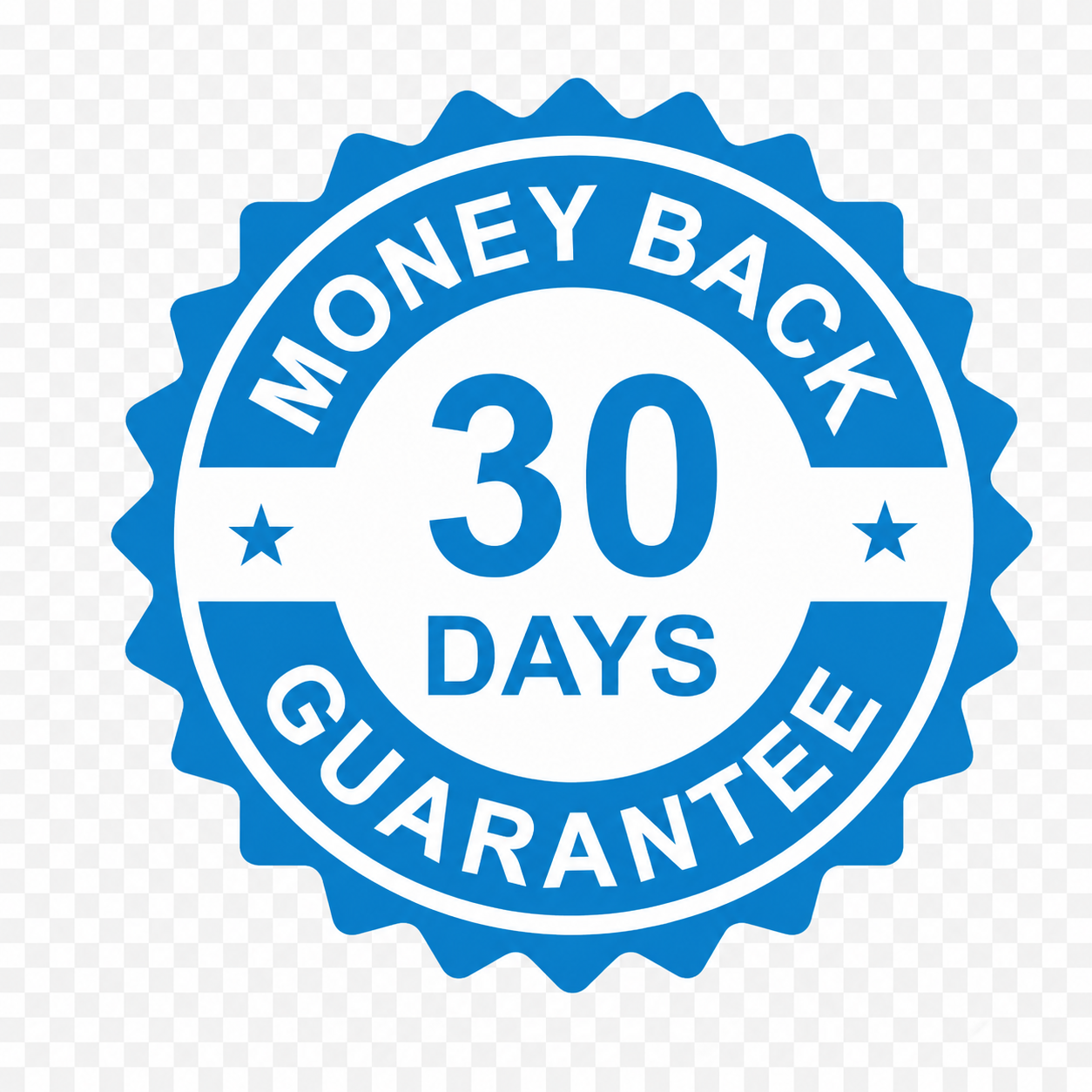 30-day money back guarantee
