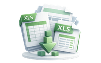 xls export icon